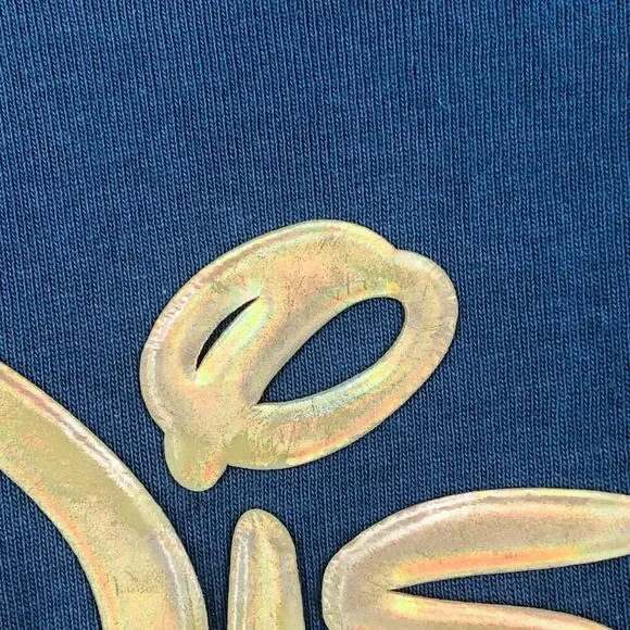 Walt Disney World 50th EARidescent Spirit Jersey Blue Gold Mickey Size Medium - Picture 10 of 16